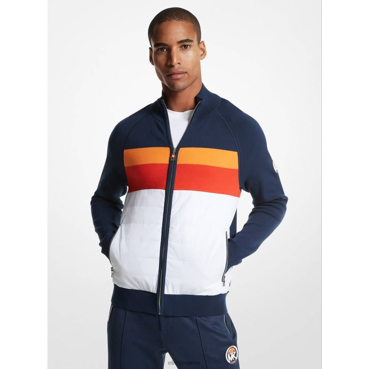 hombres chaqueta mk mix media ropa Ellesse azul PZZNT310