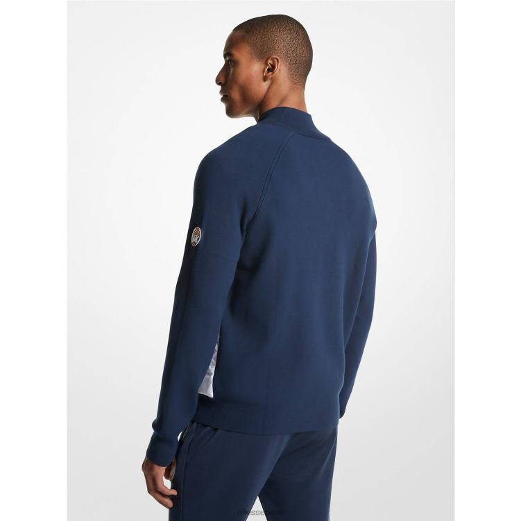 hombres chaqueta mk mix media ropa Ellesse azul PZZNT310