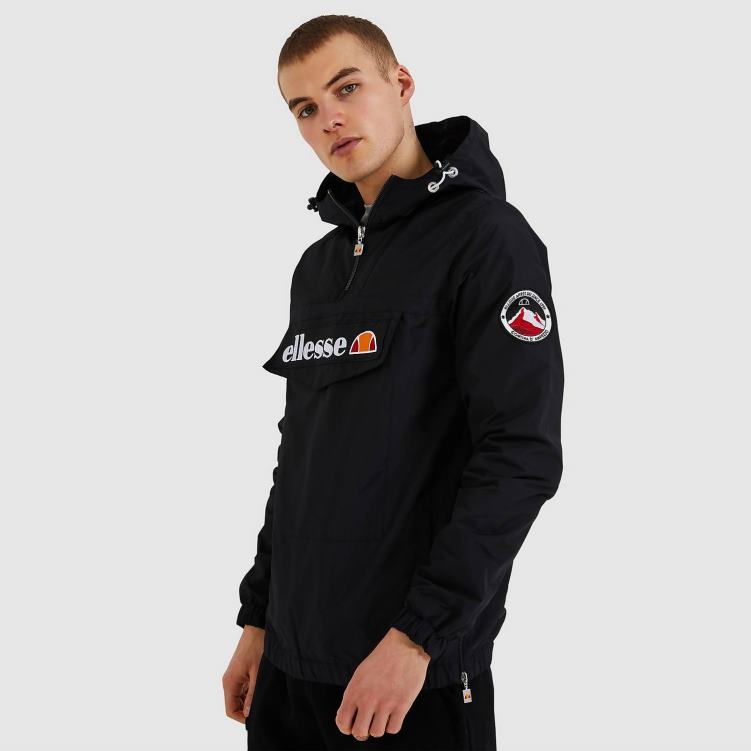 hombres chaqueta mont 2 oh negra ropa Ellesse antracita PZZNT268