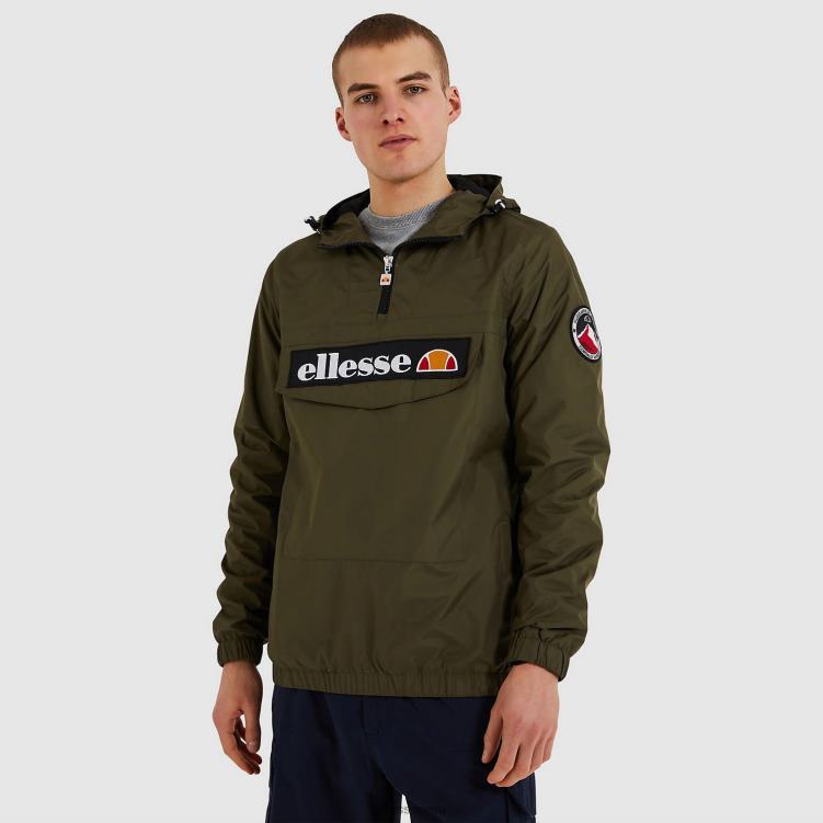 hombres chaqueta mont 2 oh ropa Ellesse caqui PZZNT269