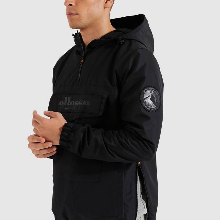 hombres chaqueta mont nero oh ropa Ellesse negro PZZNT289