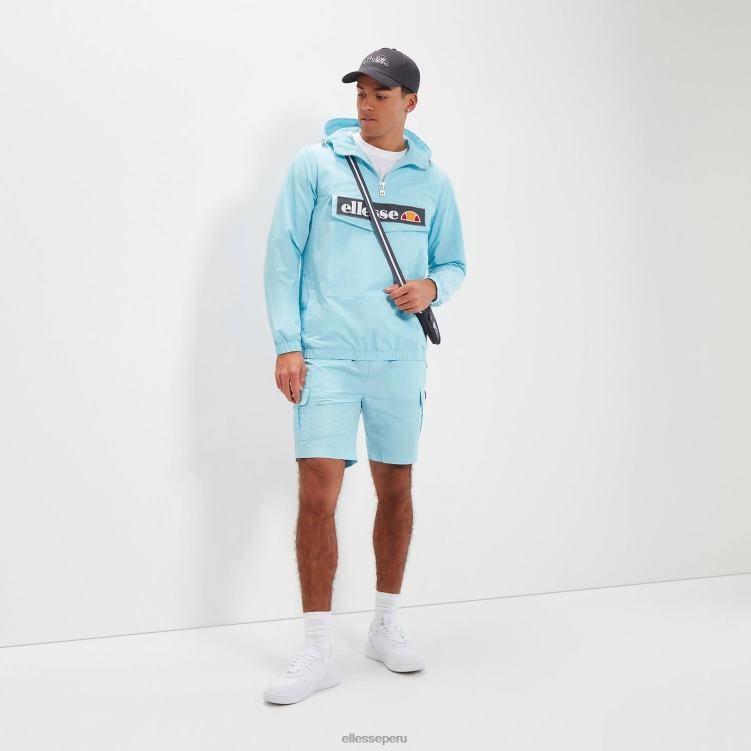 hombres chaqueta zavelo oh ropa Ellesse azul claro PZZNT266