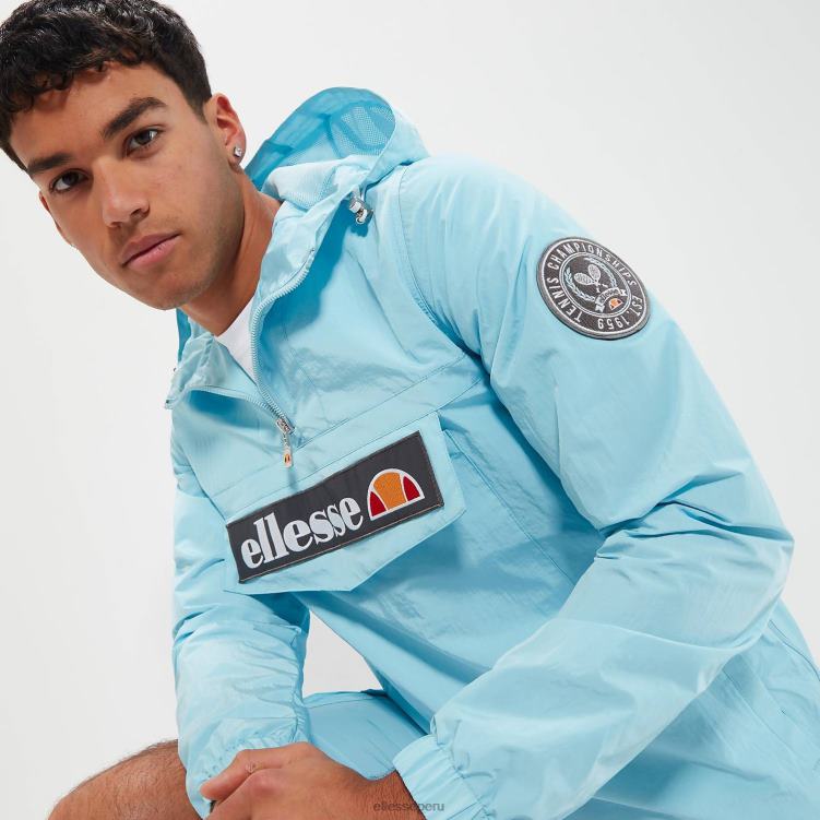 hombres chaqueta zavelo oh ropa Ellesse azul claro PZZNT266