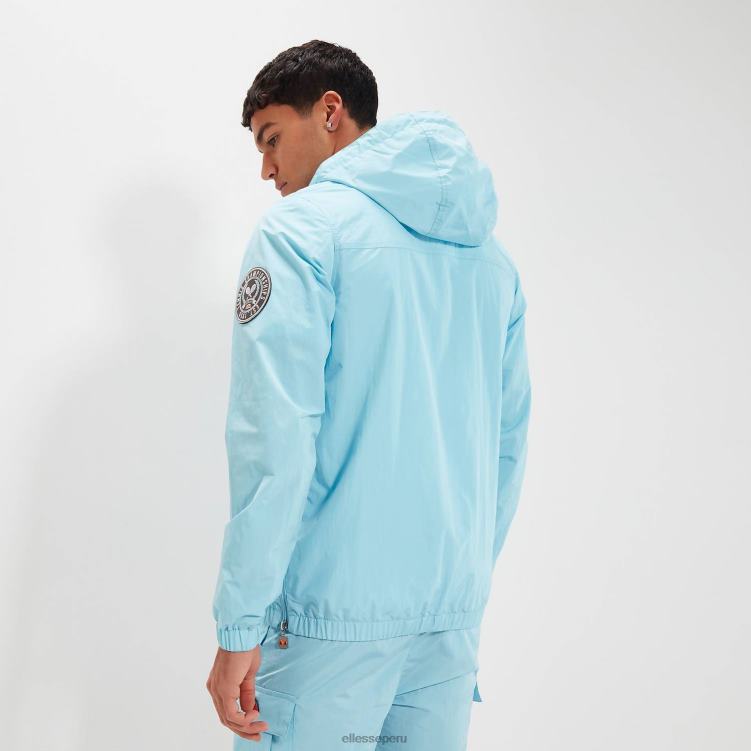 hombres chaqueta zavelo oh ropa Ellesse azul claro PZZNT266