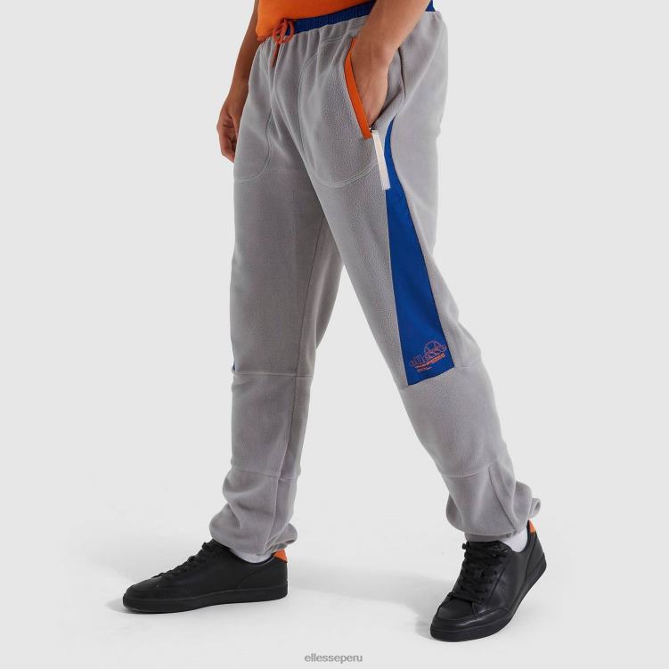 hombres pantalón jogger cartario ropa Ellesse gris PZZNT474