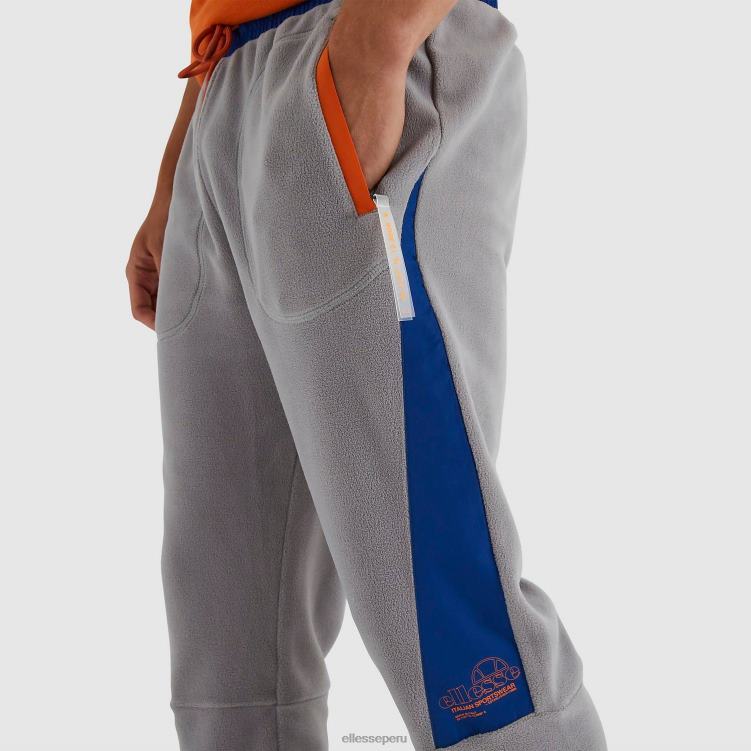 hombres pantalón jogger cartario ropa Ellesse gris PZZNT474