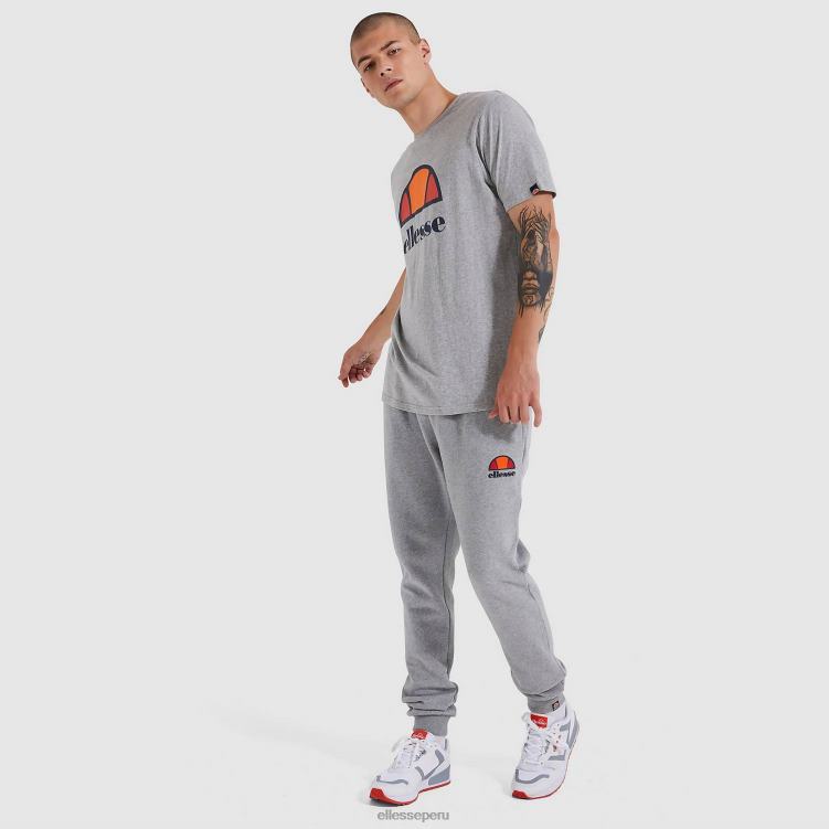 hombres pantalón jogger overvest ropa Ellesse marga gris PZZNT413