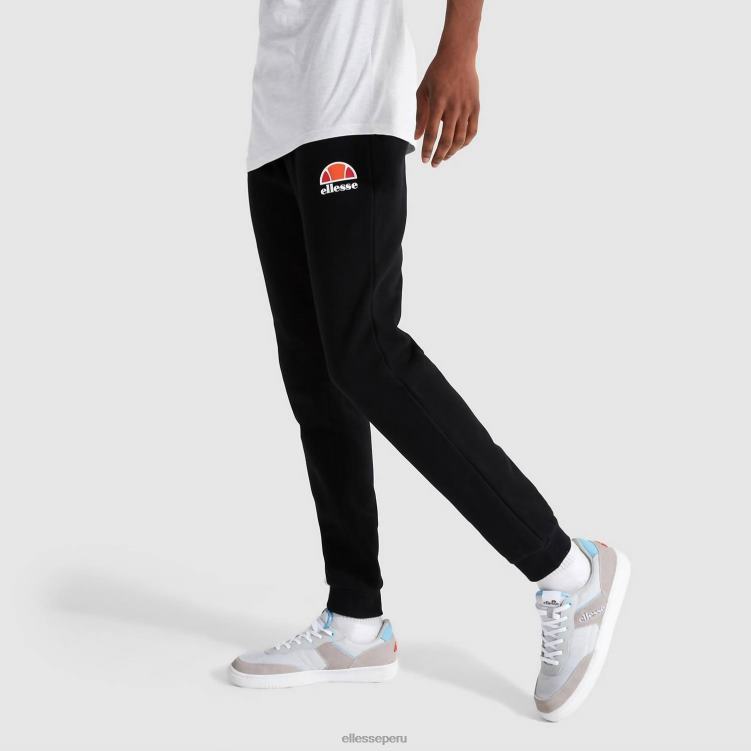 hombres pantalón jogger overvest ropa Ellesse negro PZZNT411