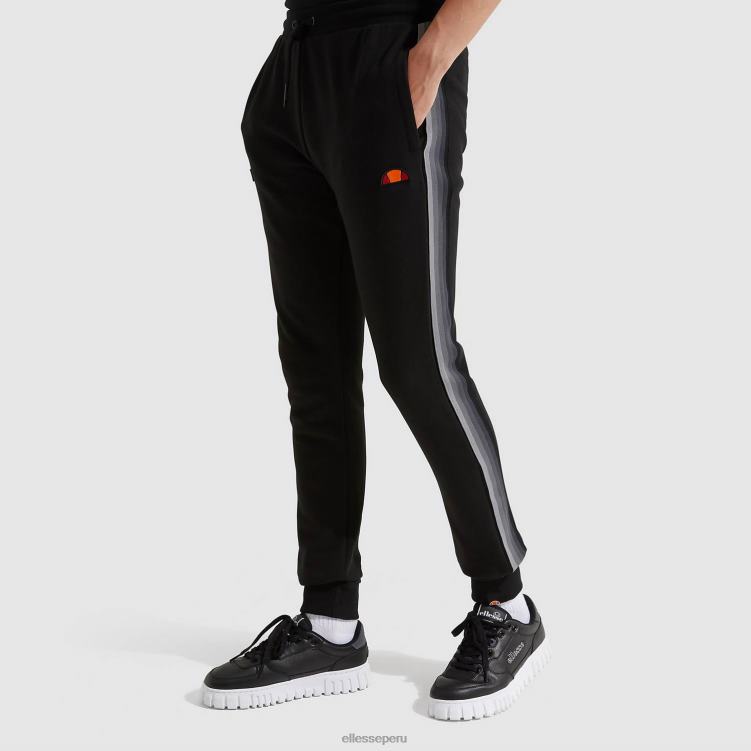 hombres pantalón jogging aylo ropa Ellesse negro PZZNT415