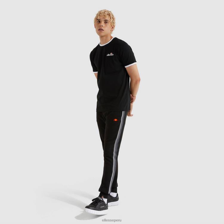 hombres pantalón jogging aylo ropa Ellesse negro PZZNT415