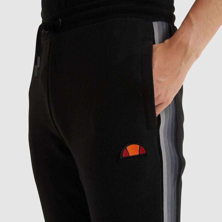 hombres pantalón jogging aylo ropa Ellesse negro PZZNT415