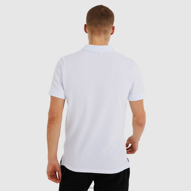 hombres polo de monte ropa Ellesse blanco PZZNT382