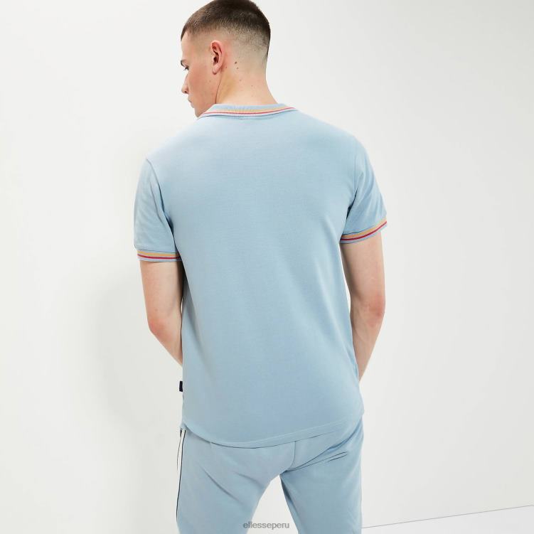 hombres polo de rooks ropa Ellesse azul claro PZZNT388