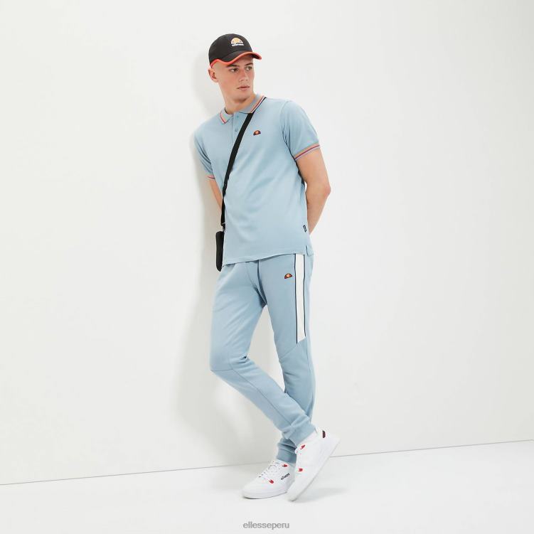 hombres polo de rooks ropa Ellesse azul claro PZZNT388
