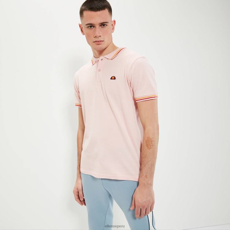 hombres polo de rooks ropa Ellesse rosa PZZNT389