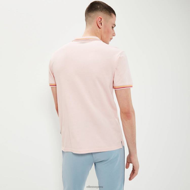 hombres polo de rooks ropa Ellesse rosa PZZNT389