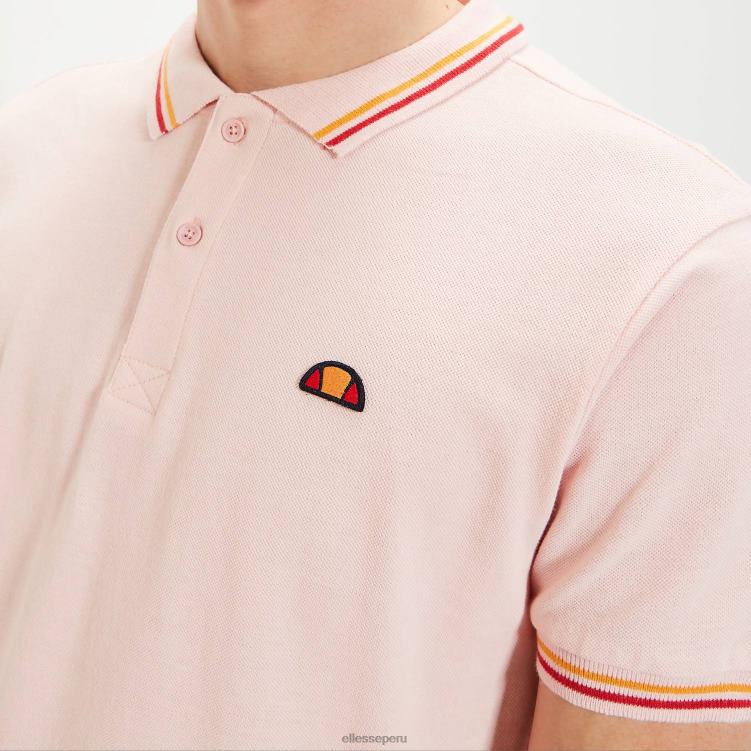 hombres polo de rooks ropa Ellesse rosa PZZNT389
