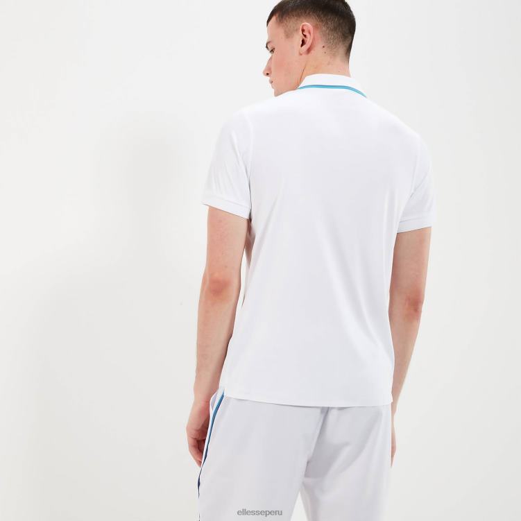 hombres polo tolbiaco ropa Ellesse blanco PZZNT333