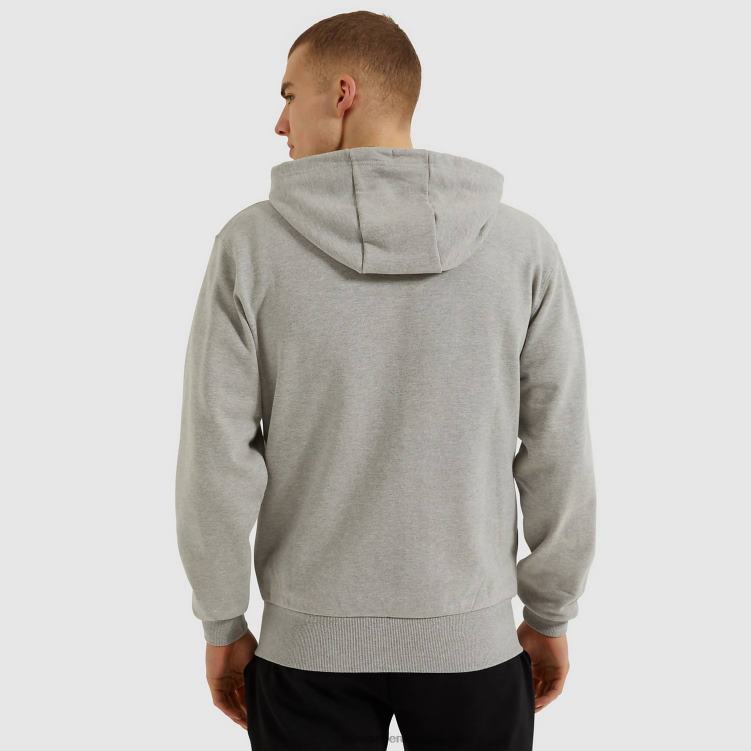 hombres sudadera con capucha briero ropa Ellesse gris PZZNT305