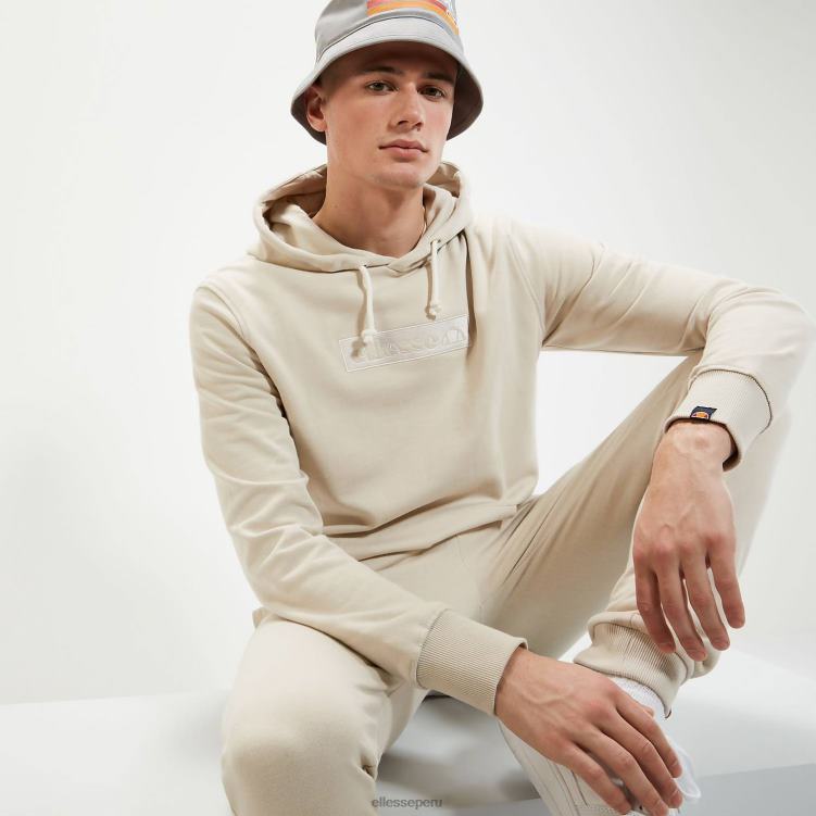 hombres sudadera con capucha carovilli ropa Ellesse beige PZZNT299