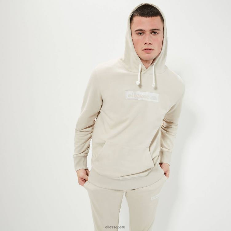 hombres sudadera con capucha carovilli ropa Ellesse beige PZZNT299