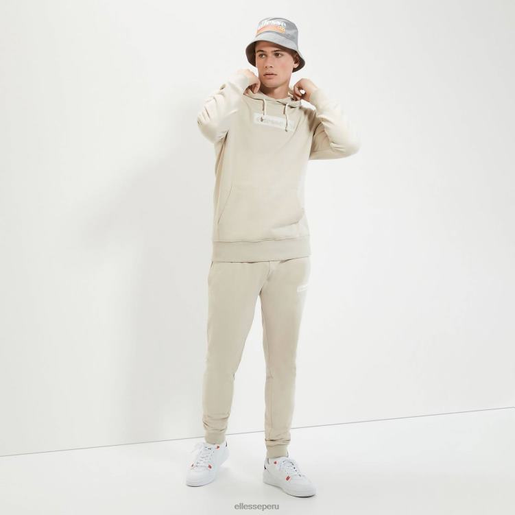 hombres sudadera con capucha carovilli ropa Ellesse beige PZZNT299