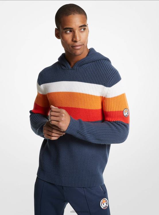 hombres sudadera con capucha mk ropa Ellesse azul PZZNT309