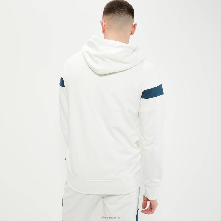 hombres sudadera con capucha pietro ropa Ellesse blanquecino PZZNT313
