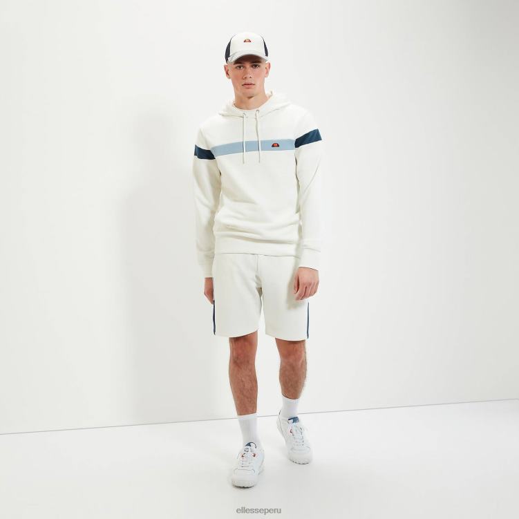 hombres sudadera con capucha pietro ropa Ellesse blanquecino PZZNT313