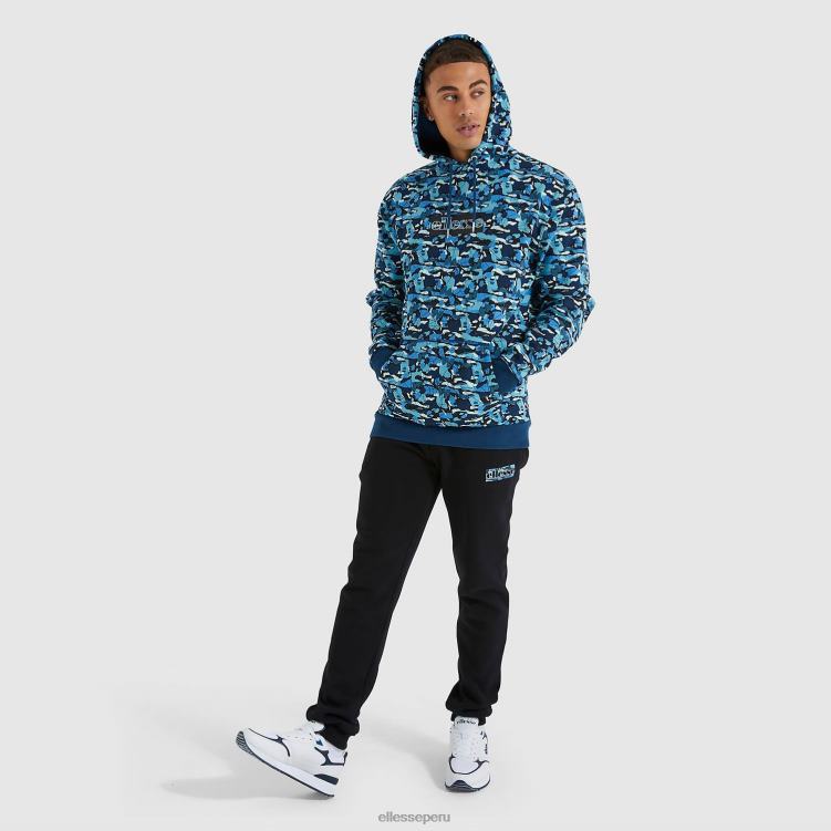 hombres sudadera con capucha tartica ropa Ellesse multi PZZNT473