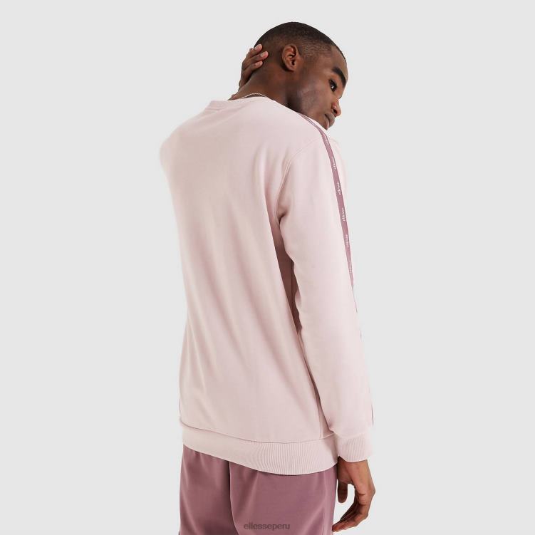 hombres sudadera con capucha ropa Ellesse Rosa claro PZZNT471