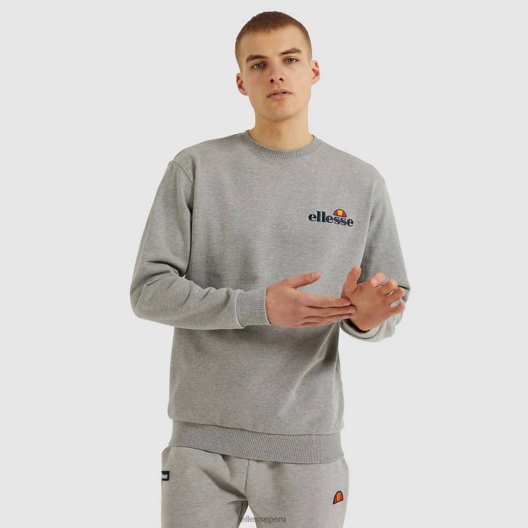 hombres sudadera fierro ropa Ellesse gris PZZNT312