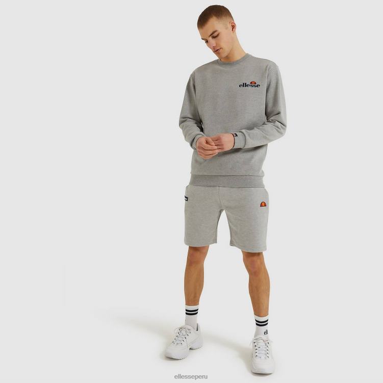 hombres sudadera fierro ropa Ellesse gris PZZNT312