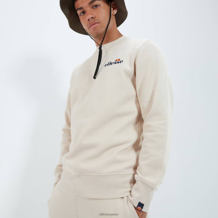hombres sudadera paliano ropa Ellesse beige PZZNT300