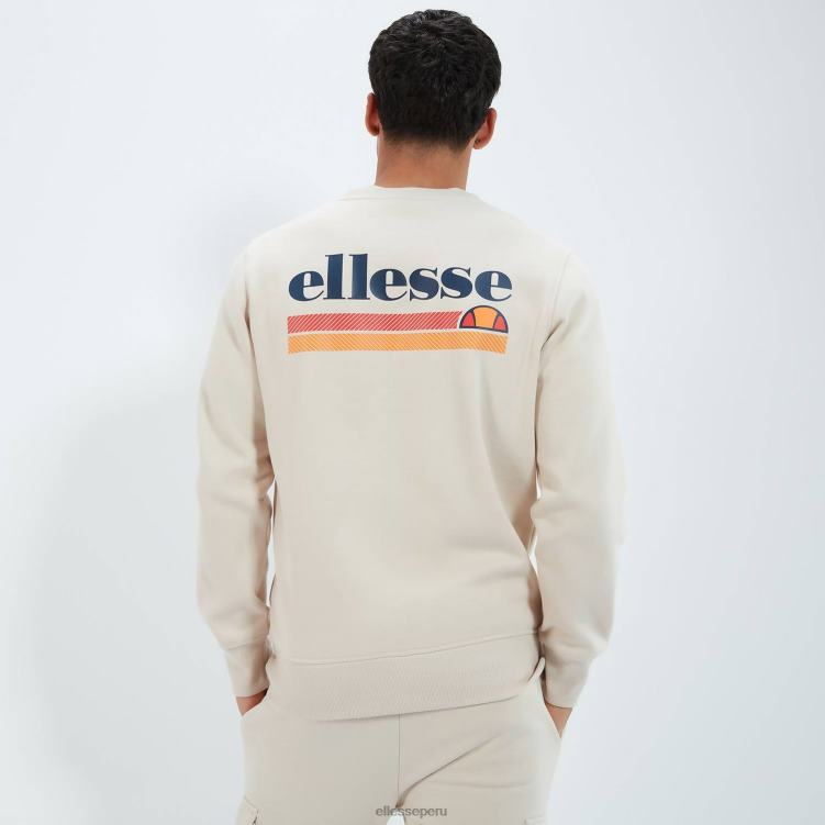 hombres sudadera paliano ropa Ellesse beige PZZNT300