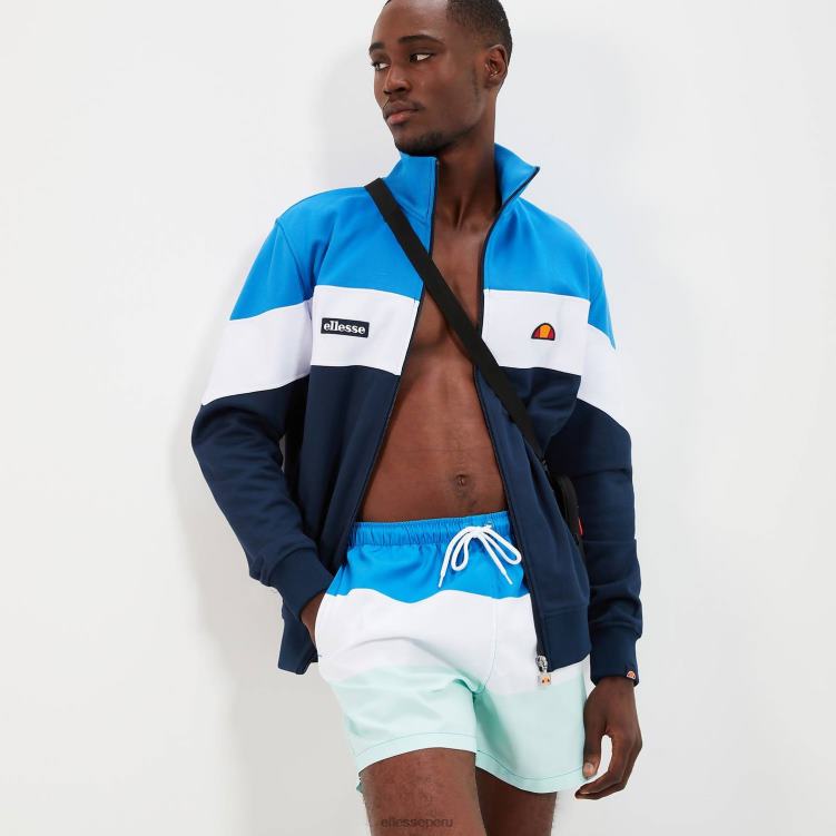 hombres bañador corto vespore ropa Ellesse azul/azul claro/blanco roto PZZNT457