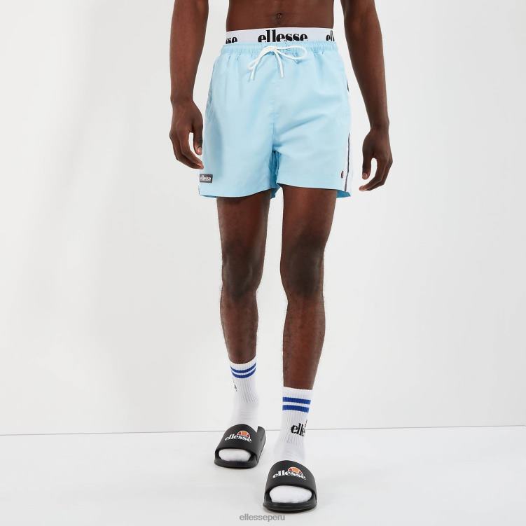 hombres bañador solara ropa Ellesse azul claro PZZNT440