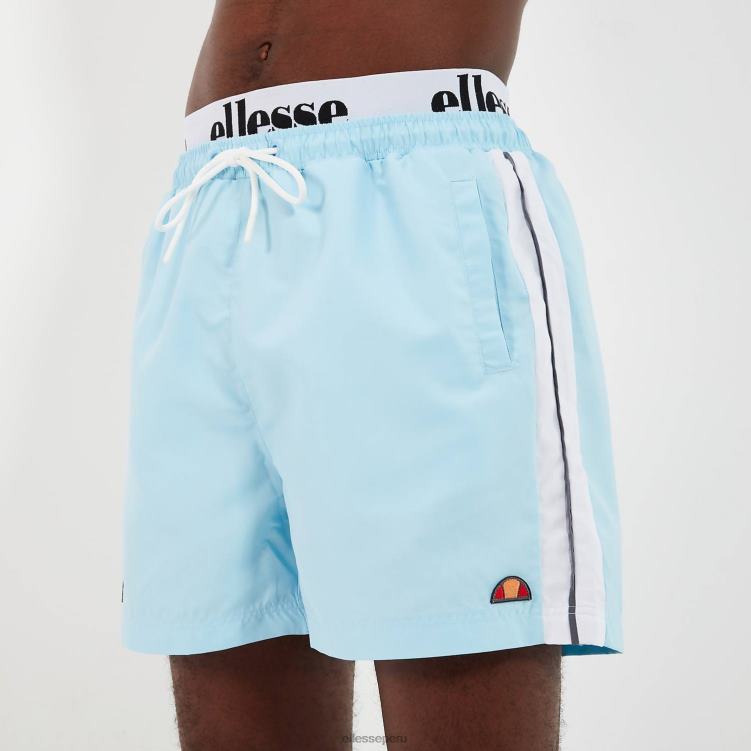 hombres bañador solara ropa Ellesse azul claro PZZNT440