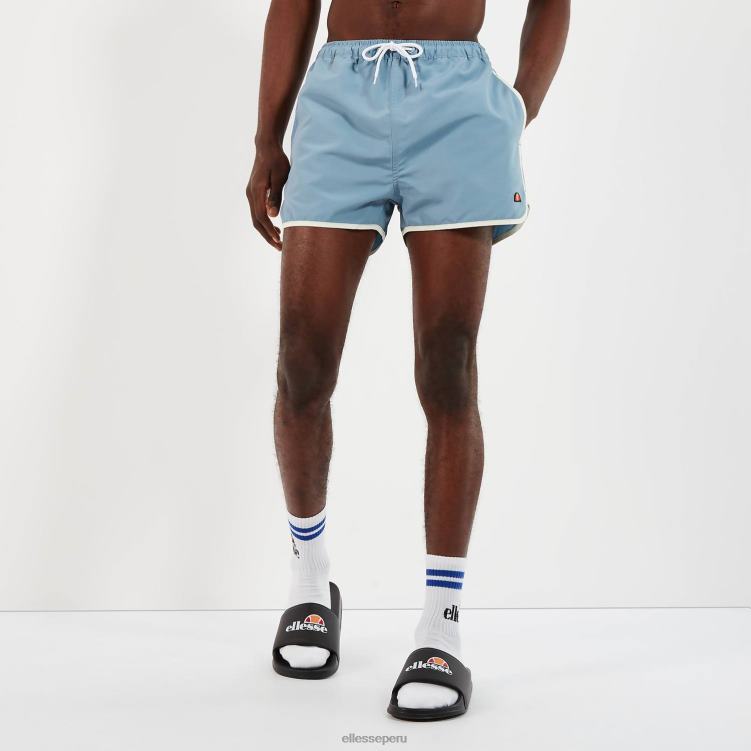 hombres cabañas nadar corto ropa Ellesse azul claro PZZNT451