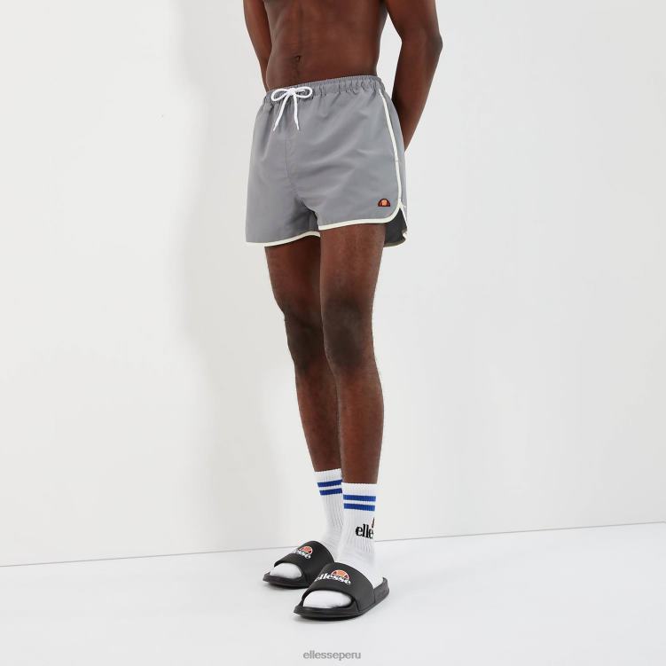 hombres cabañas nadar corto ropa Ellesse gris PZZNT452