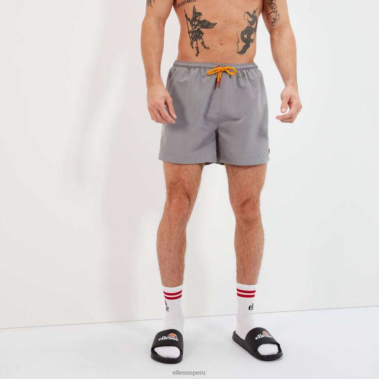 hombres los caballeros nadan cortos ropa Ellesse gris PZZNT450