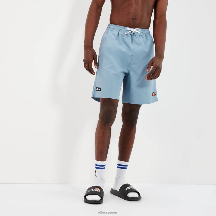 hombres señora nadar corto ropa Ellesse azul claro PZZNT455