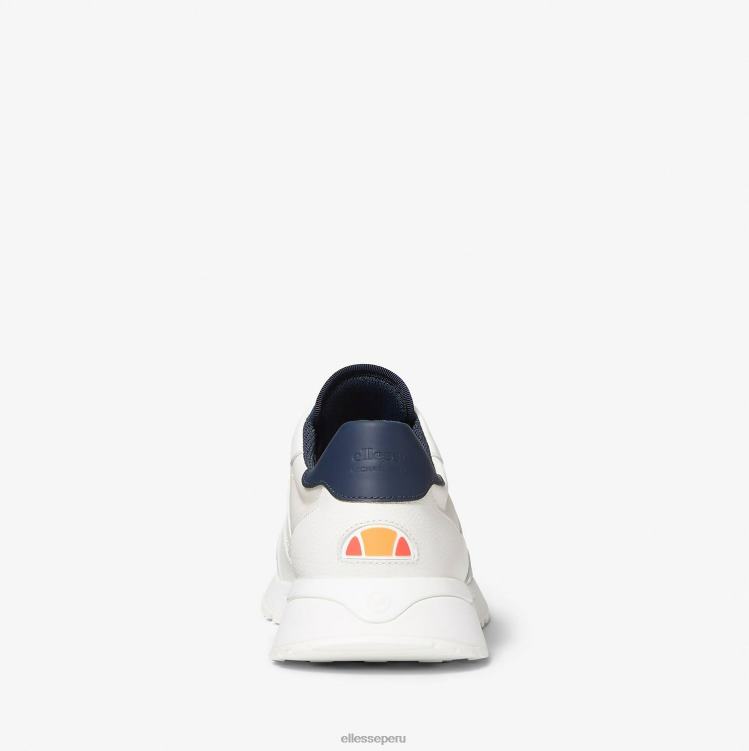 hombres entrenador de millas mk zapatos Ellesse blanco PZZNT459