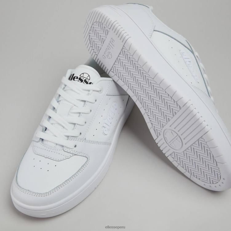 hombres suela panaro zapatos Ellesse blanco PZZNT535