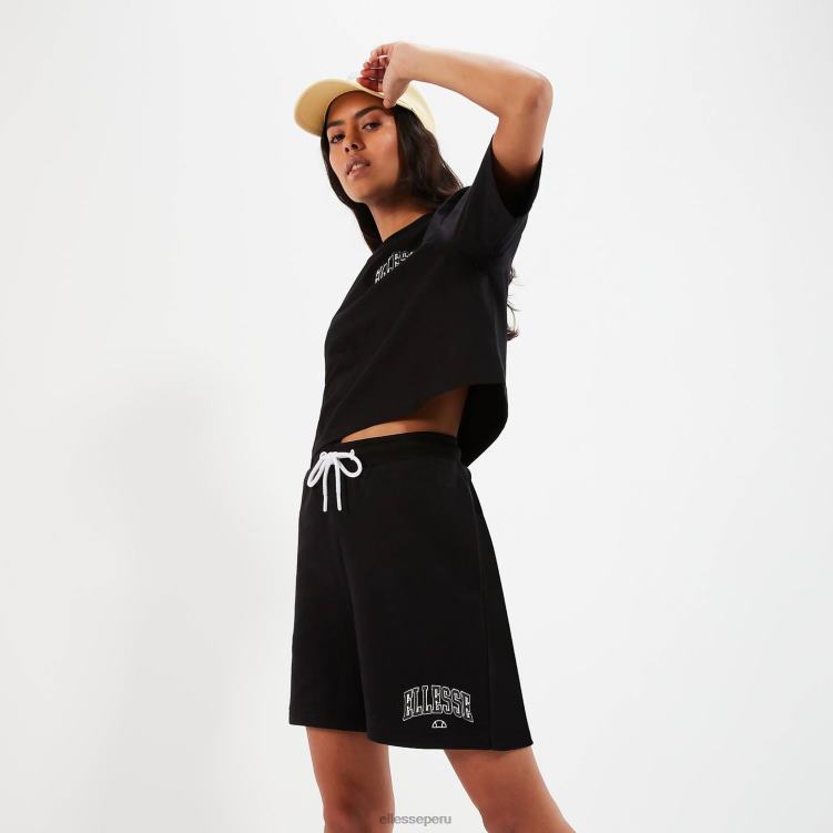 mujer charina corta ropa Ellesse negro PZZNT127