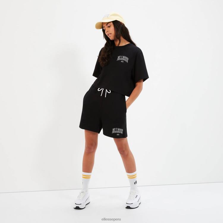 mujer charina corta ropa Ellesse negro PZZNT127