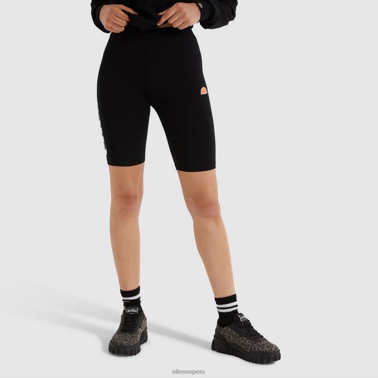 mujer pantalones cortos de gira ropa Ellesse negro PZZNT132