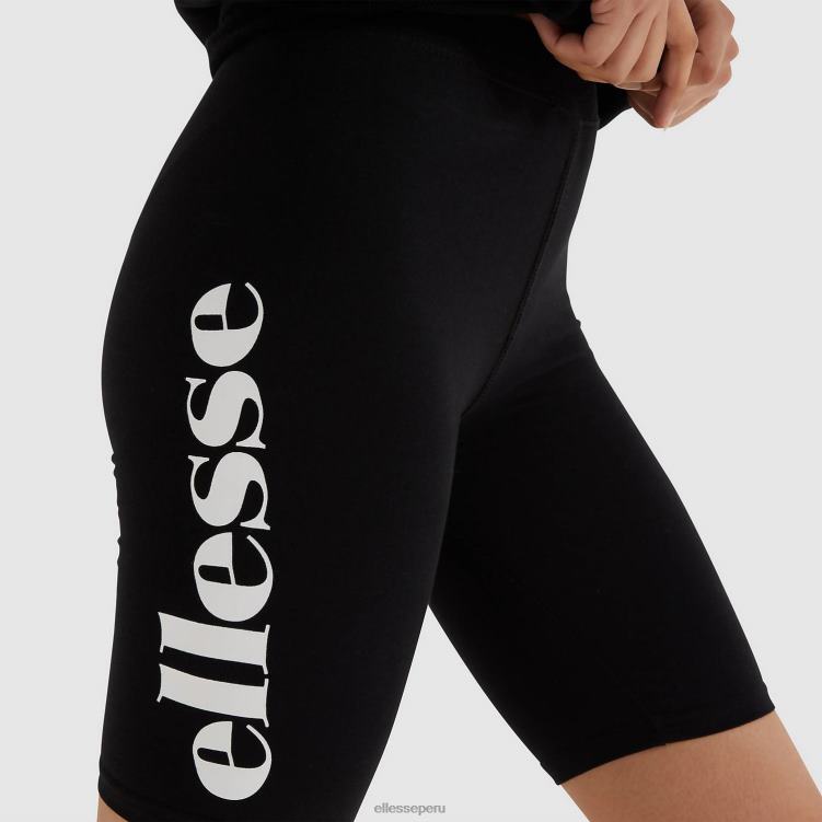 mujer pantalones cortos de gira ropa Ellesse negro PZZNT132
