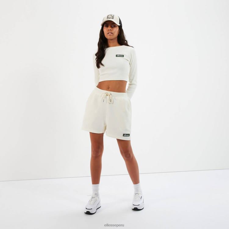 mujer shanni corto ropa Ellesse blanquecino PZZNT130