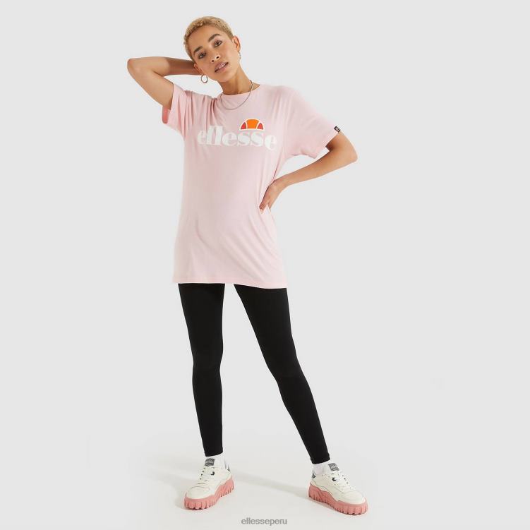 mujer camiseta albania ropa Ellesse Rosa claro PZZNT63